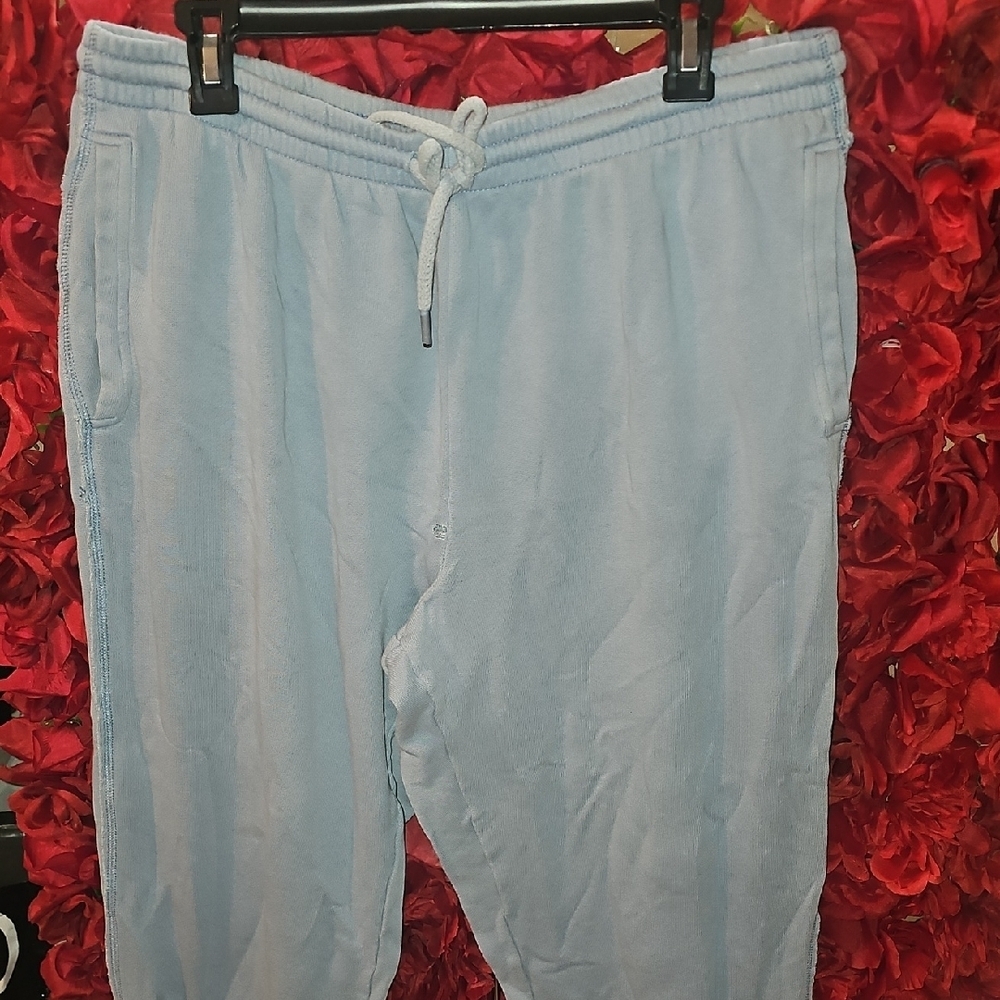 Aerie Women's Light Blue Sweatpants Size Xlarge (Small Hole In Crotch)